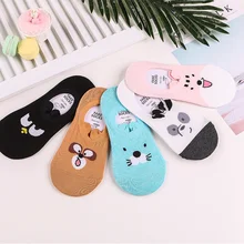 Bad Марка Badtz Maru носки с принтом панды милые забавные женские хлопковые носки мягкие удобные повседневные дышащие невидимые Нескользящие