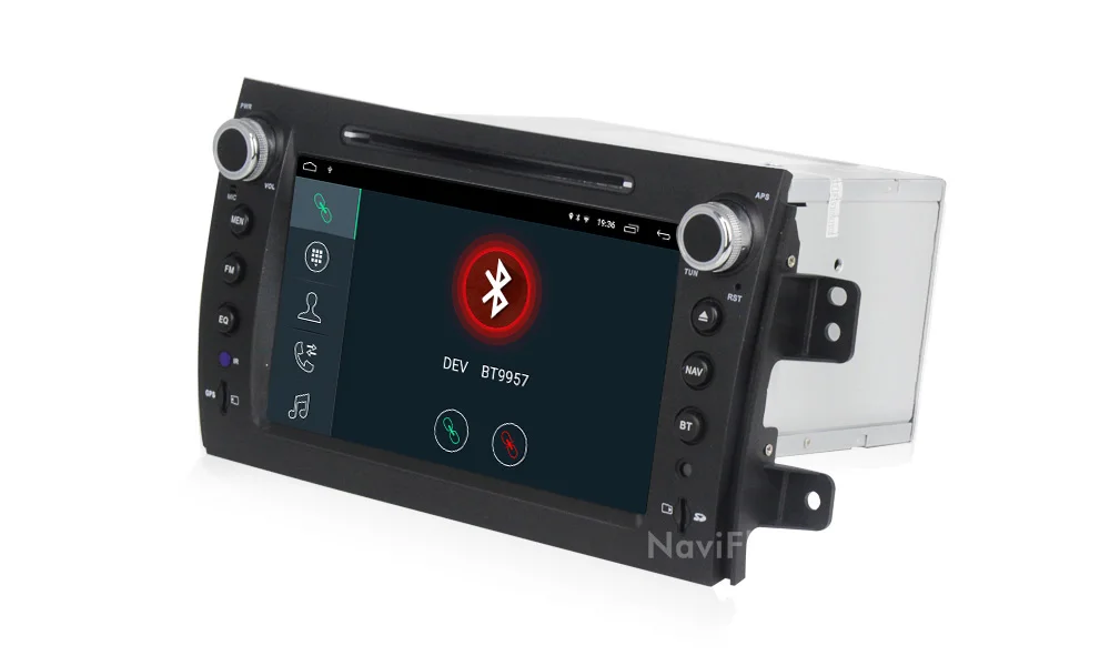 Discount NaviFly 8 inch 2 Din GPS Navigation 2G+32G Android 9.1 Car multimedia player for Suzuki sx4 2006 2007 2008 2009 2010 2011 2012 8