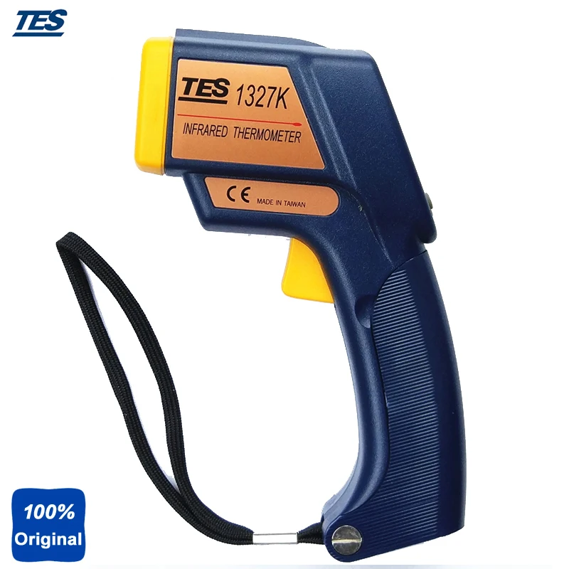 

K Type Infrared Industrial Thermometer (2 in 1 Infrared:-35-500C Contact:-150-1350C) TES1327K