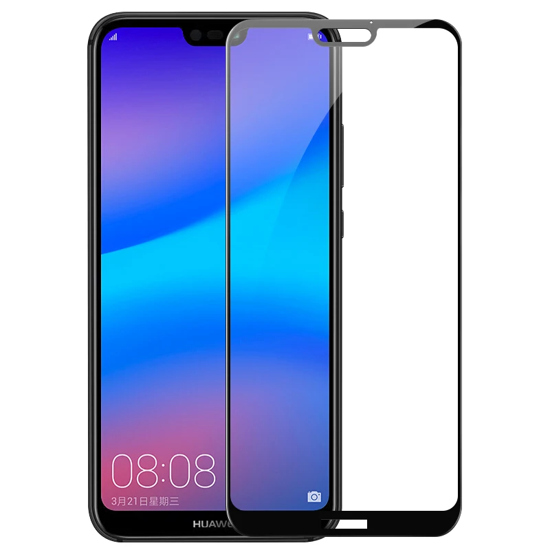 Защита экрана для Huawei P20 Lite закаленное стекло с полным покрытием Mofi 2.5D 9H huawei nova 3e p20