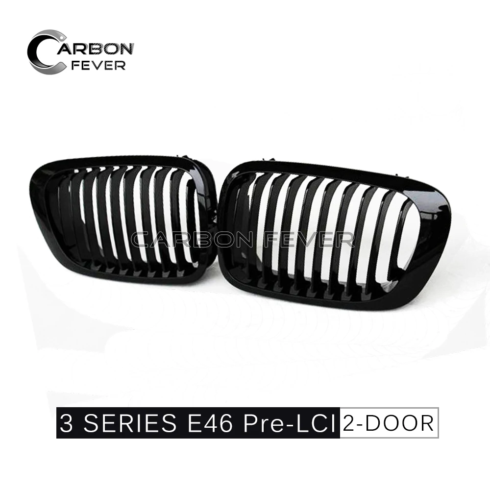 

For BMW E46 Front Bumper Kidney Grille Mesh 3 Series Coupe 316i 318i 320i 1998 - 2005