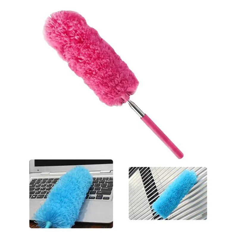 

Soft Microfiber Duster Brush Telescopic Dust Cleaner Handle Duster Brush For Home Air-condition Car Furniture Computer Cleaning