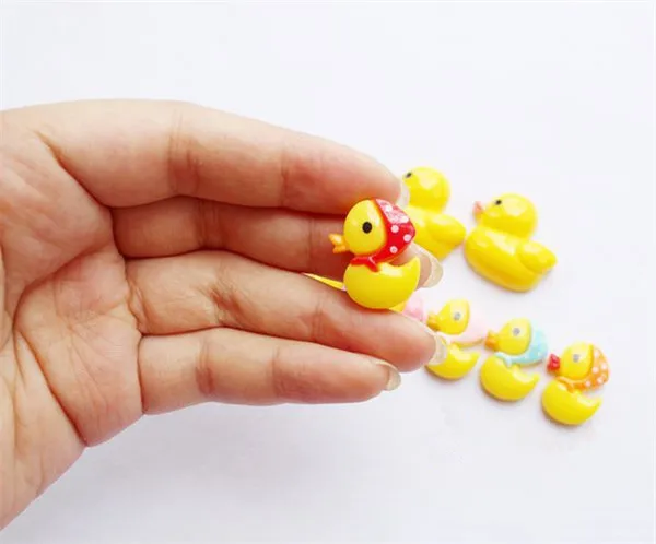 Cute Ducks Family Fridge Magnets Toys Figures 8pcs - 3