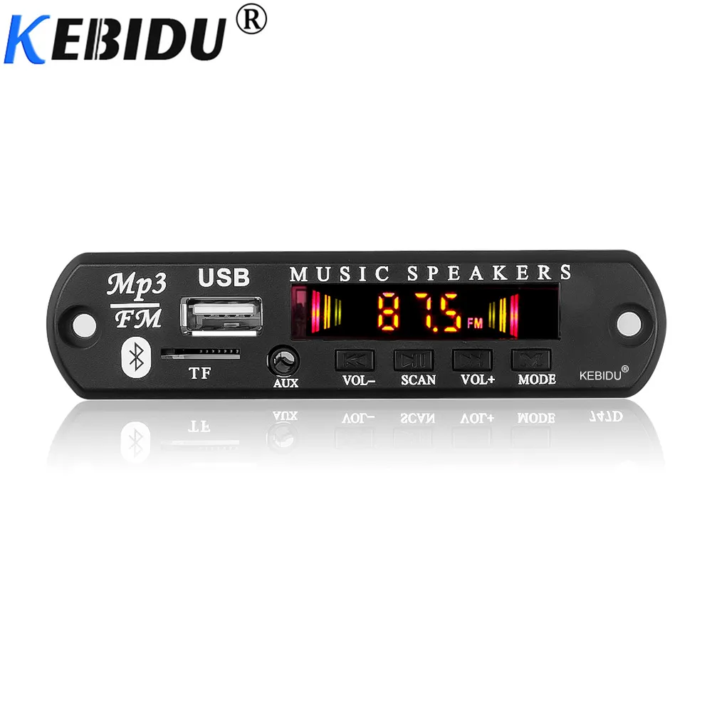 Kebidu Новейший беспроводной Bluetooth 5 0 декодер плата аудио 12 В WMA модуль без потерь USB