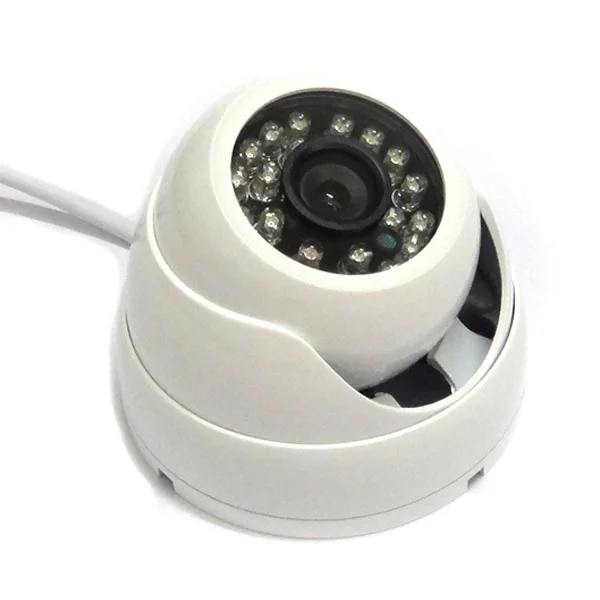 4 шт. HD 1/" 1000TVL CMOS IR Цвет безопасности CCTV купольная камера Открытый 24 светодиода D/N Белый