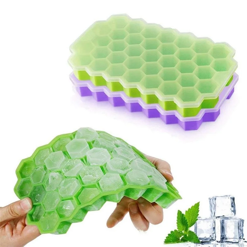 

37/160 Grid Silicone Honeycomb Modeling Cake Chocolate Mold Ice Tray Cube Bee Honey Ice Maker Mold Kitchen Diy Baking Tools 20