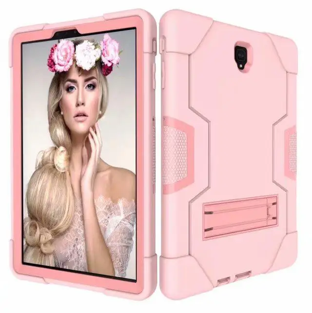2 в 1 гибрид чехол Heavy Duty Прочная стойка чехол для Samsung Galaxy Tab A A2 10,5 дюймов SM T590 T595 T597 планшет - Цвет: 5