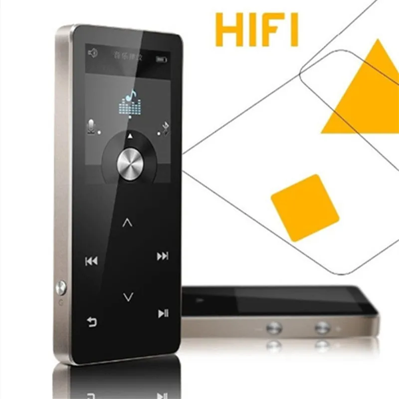 GERUIDA MP4 плеер Bluetooth радио HIFI MP4 8 ГБ Сенсорный экран Многоязычная царапинам Спорт MP4 видео плеер с повязкой