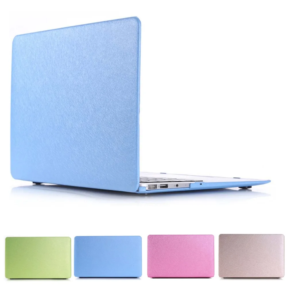 Для Apple Macbook New Air Pro retina 11," 13,3" 15," 11" 1" 13" 1" с сенсорной панелью Шелковый Твердый чехол с узором чехол