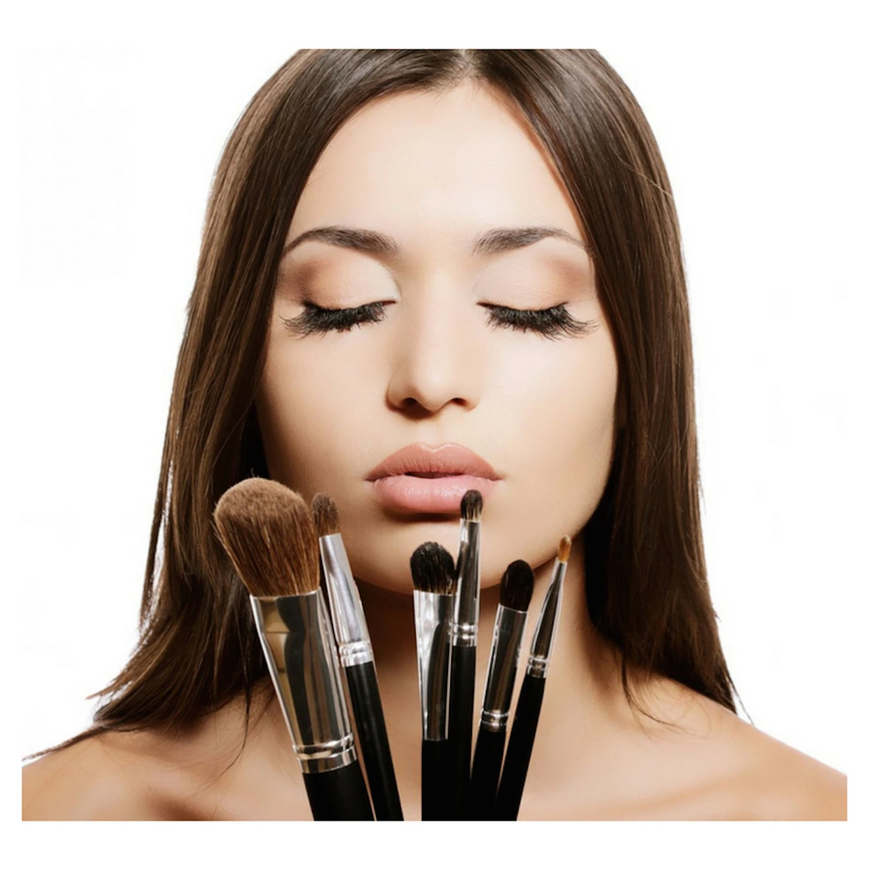 24 Piece Makeup Brush Set with FREE Silicone Brush Cleaner