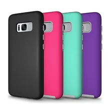 

For Samsung Galaxy S8/S8 Plus Non-slip Phone Cover Case Anti Slip Soft Silicone Case Shockroof Business Phone Cover Back Shell