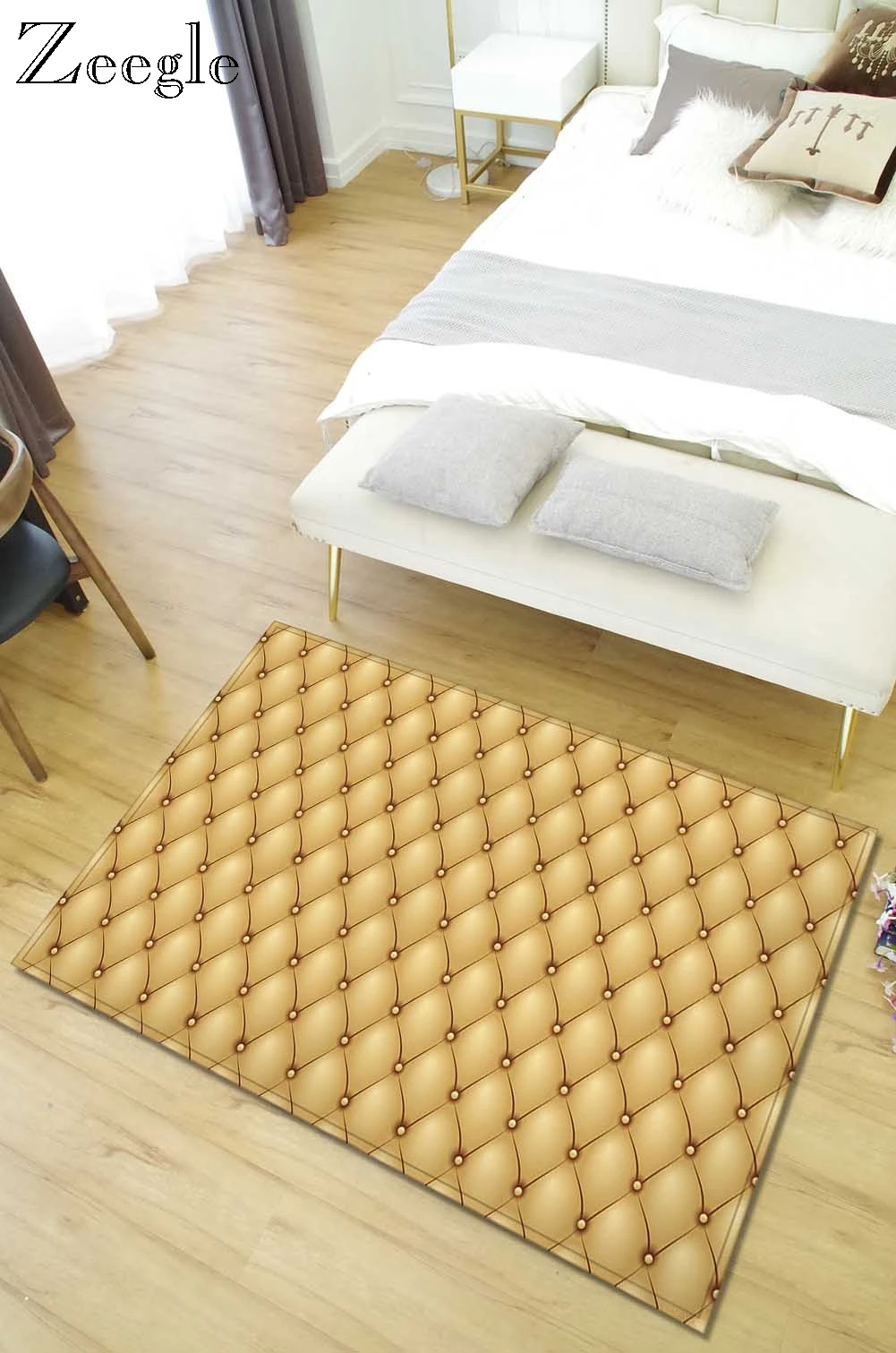 Zeegle геометрические коврики мягкие ковры для гостиной кухня ковер Противоскользящие коврики для ванной Придверный коврик для дома