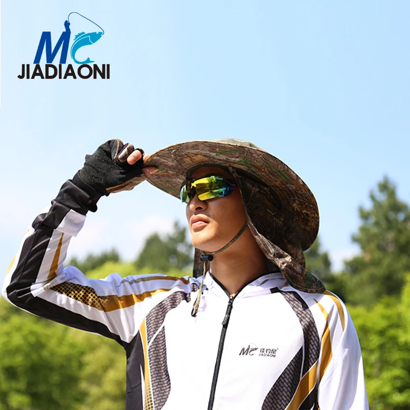 JIADIAONI, новинка, Мужская Уличная одежда для рыбалки, шапка s, зимний солнцезащитный козырек от комаров, шапка для рыбалки, Аксессуары для рыбалки