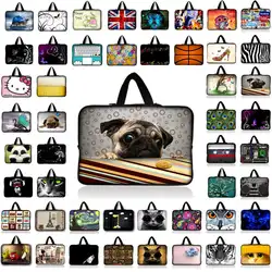 Бабочка Мопс тетрадь сумка Smart Cover для ipad MacBook Laptop Sleeve 9,7 11,6 13,3 ''14 15,4 15,6 17,3 17,4 сумка ноутбука # S