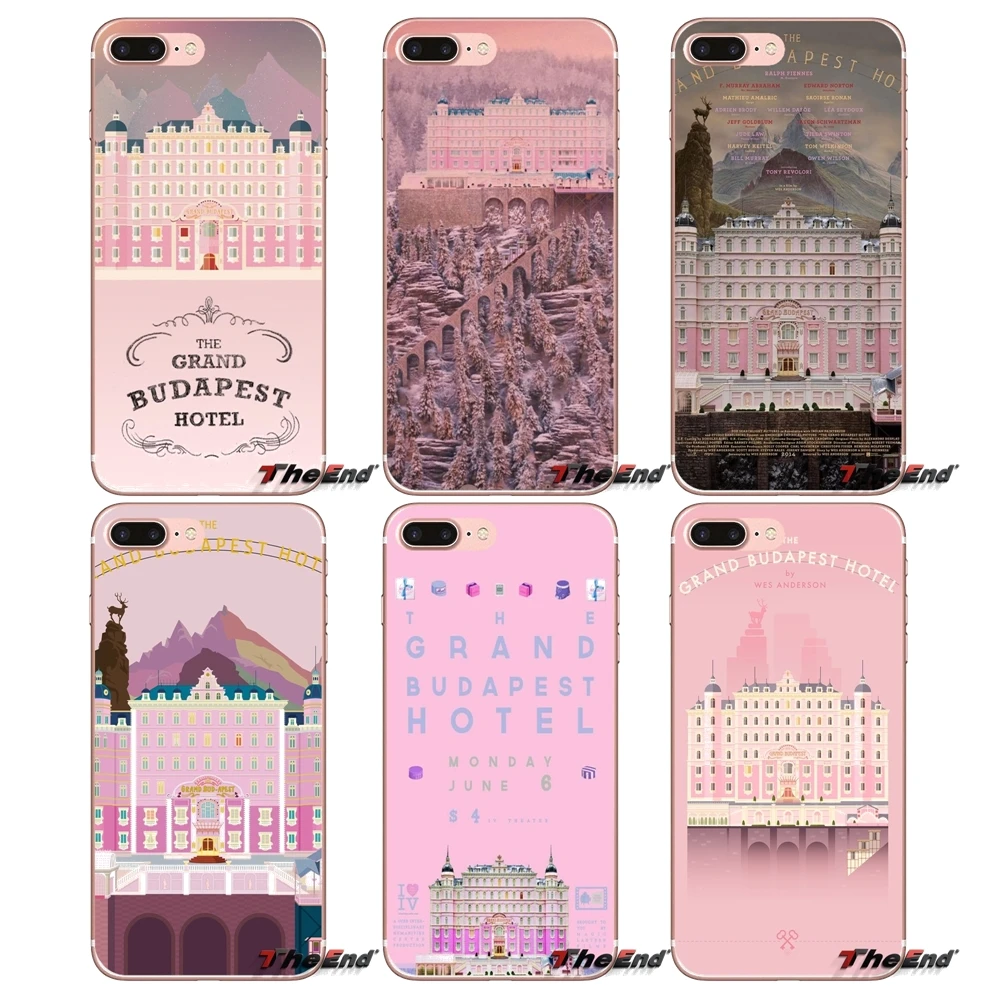 

Pink The Grand Budapest hotel TPU Shell Case For Huawei P Smart Y6 P8 P9 P10 Plus Nova P20 Lite Pro Mini 2017 SLA-L02 SLA-L22 2i