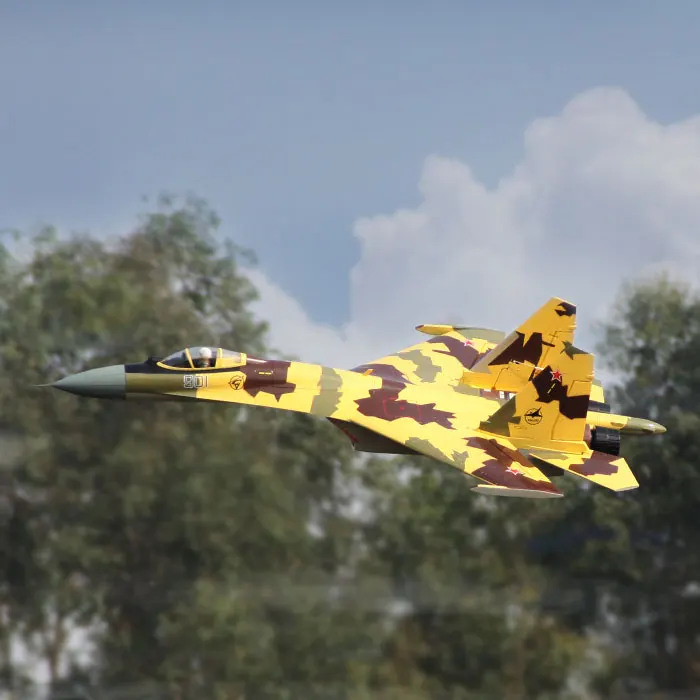 US $385.00 Freewing Su35 Su35 Twin 70mm Edf Rc Jet Plane RemoteControlled Model Kit Or Pnp Retractable PlaneAirplaneRc Model Hobby