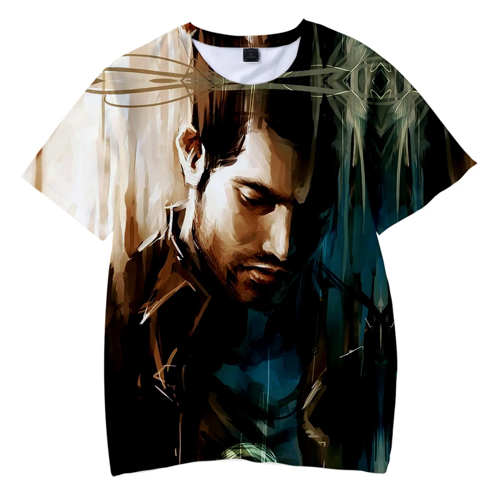 Derek hale 3D Printed Children T-shirts Comfortable Popular Spring/Summer Short Sleeve Tshirts Harajuku Casual tshirt | Мужская одежда