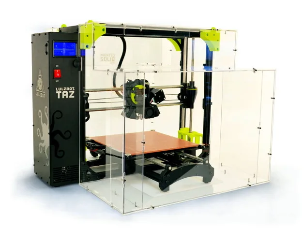 

Funssor 1set*lulzbot taz 6 safety enclosure kit 3mm acrylic pannel screws nut and printed parts