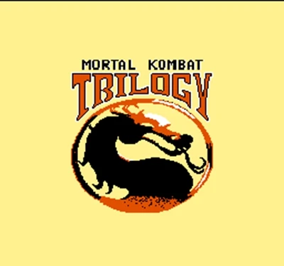 Mortal Kombat Трилогия 60 контактов 8 бит игровая Карта