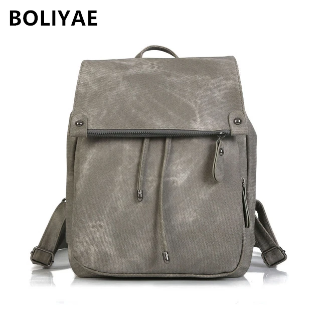 

BOLIYAE Luxury Women Backpack Designer Women Bag Fashion School Bags Large Capacity Backpacks Travel Bags
