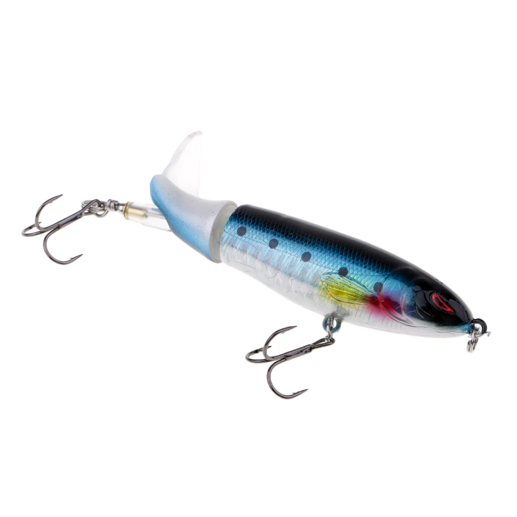 1Pcs 13g 100mm Topwater Fishing Lure Floating Lure Big Hard Bait Hooks Carp Bass Fake Fishing Lure 