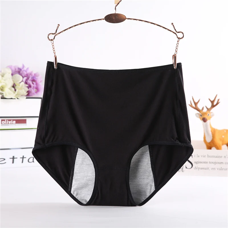 menstrual period panties women leak proof physiological women briefs cotton female underwear plus size womens under wear panties