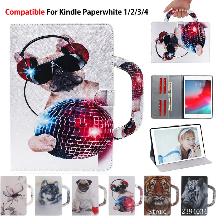 Чехол для Amazon Kindle Paperwhite 1 2 3 4 2015 2017 чехол funda kindle paperwhite 2018 10 поколения модная ручная