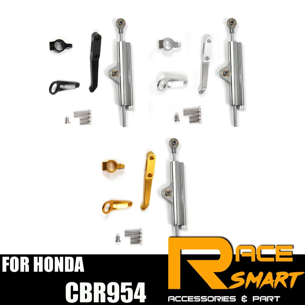 

For HONDA CBR-954 CB-R954 CBR 954 Steering Damper Stabilizer Kit Motorcycle accessories CNC CBR954