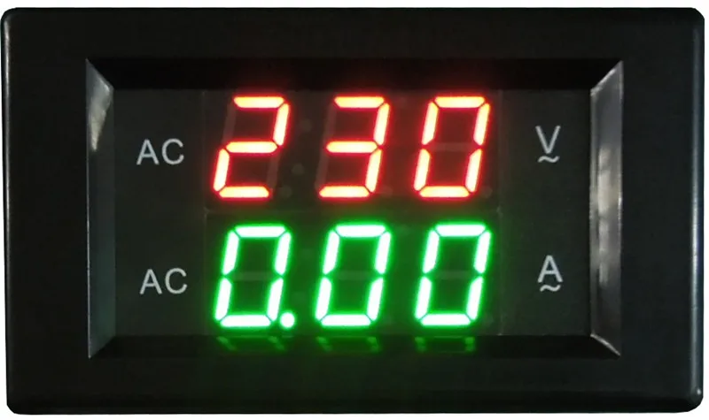 Digital current meter Volt Amp Voltage Ampere Panel Meter Voltmeter Ammeter Ampermeter Led AC80-300V AC 0-100A 3