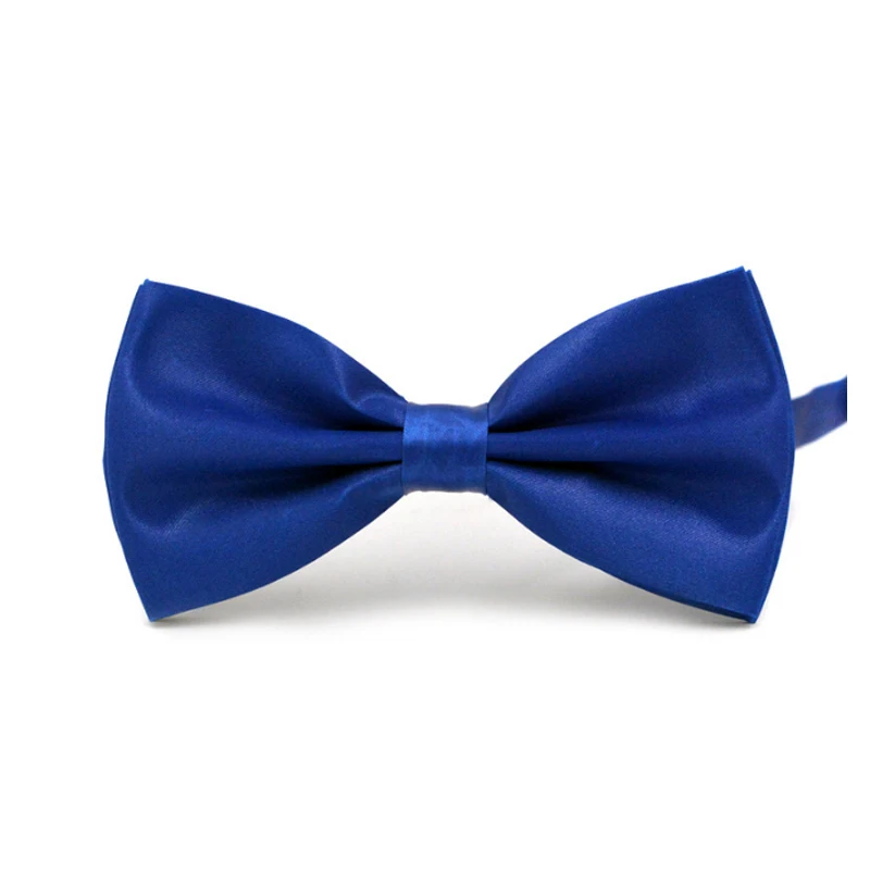 royal blue 1 шт джентльменский мужской классический Атласный Галстук-бабочка галстук для свадебной вечеринки регулируемый галстук-бабочка - Цвет: royal blue
