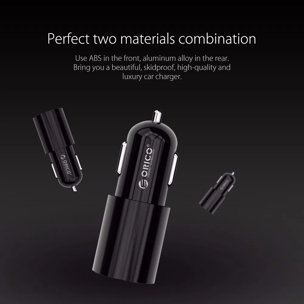 ORICO автомобильное зарядное устройство, портативное зарядное устройство Samrt с 5V3. 1A 15,5 Вт Max usb type C, автомобильное зарядное устройство для samsung Xiaomi huawei