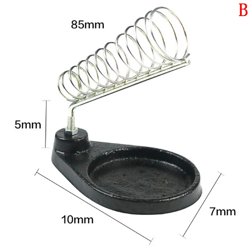Металлическое основание, кронштейн для паяльника, опорная станция, паяльник, пистолет, подставка, держатель, опорная станция, рамка для электрической работы - Цвет: Type B