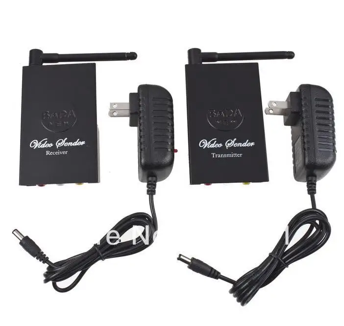 Wireless Transmitter Receiver,Wired Camera to Wireless Camera 2.4GHz 4