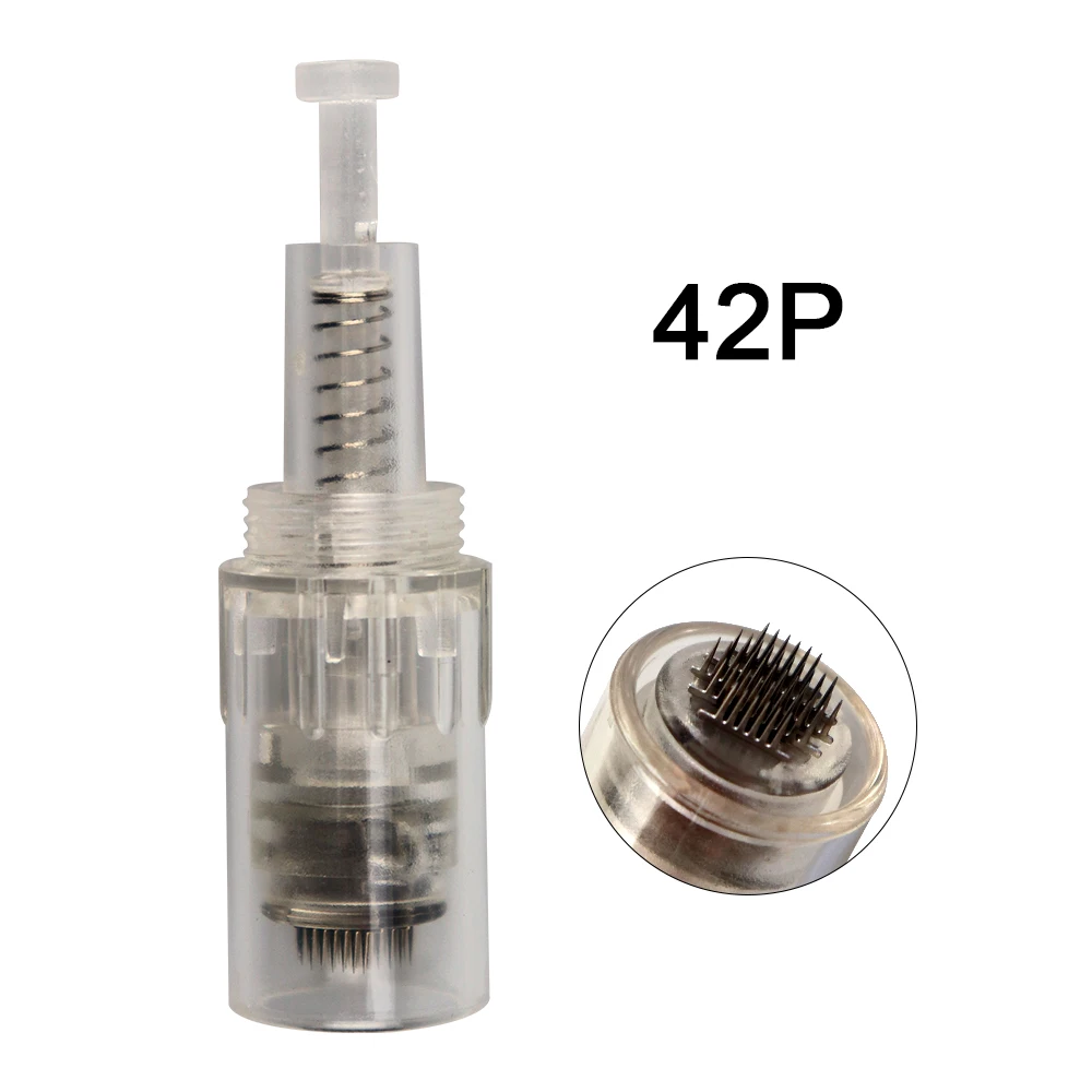 25 шт. сменный винтовой картридж для тату Ручка микро иглы 9pin/12pin/36pin/nano круглая