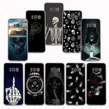 

YIMAOC 269z Super Cute Skull Fashion Soft TPU Case for Samsung Galaxy J5 J7 A5 2017 J3 2016 A8 2018 Note 8 S7 edge S8 S9 Plus