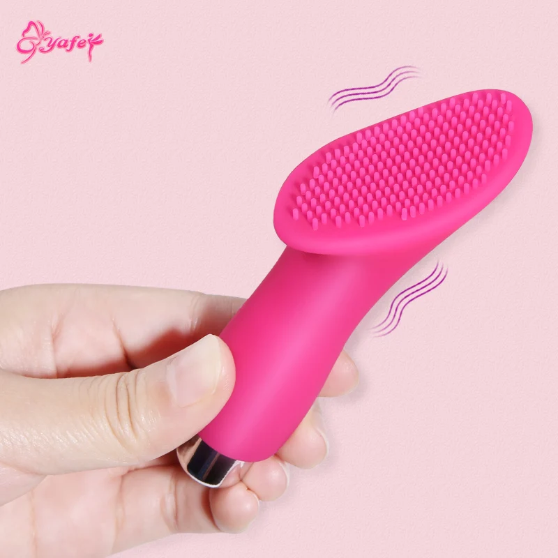 Orgasm Brush Vibrator G-spot Massage Finger Bullet Clitoris Stimulation Vagina Erotic Adult Sex Toys For Woman | Красота и здоровье