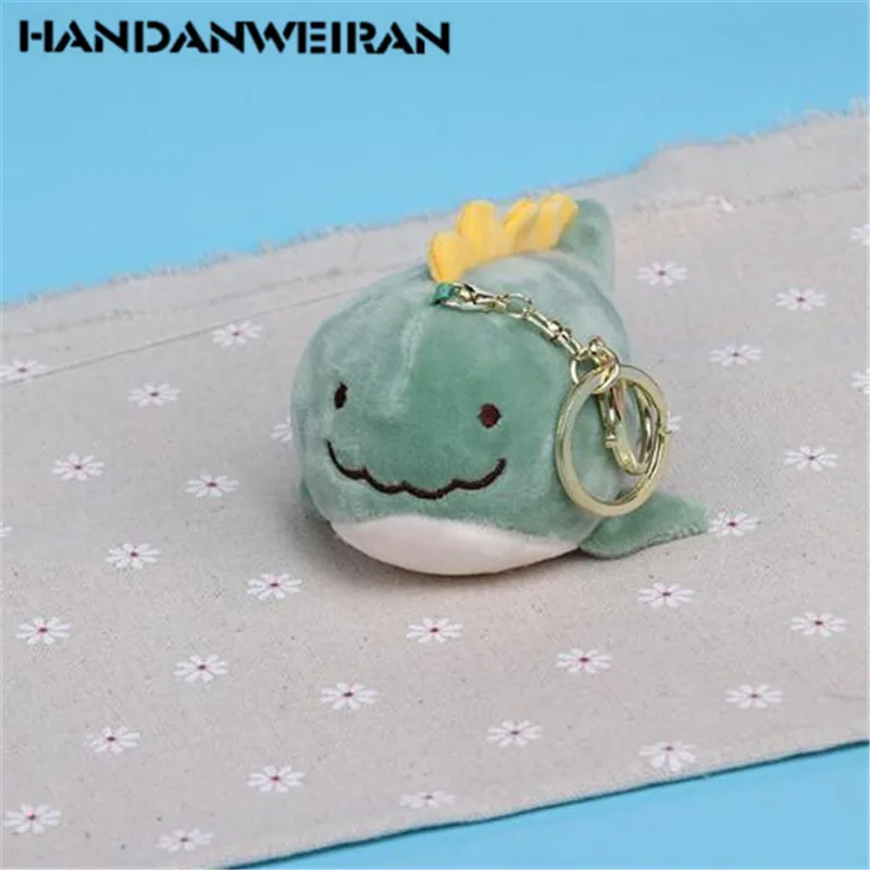 

1PCS Mini Small Dolphins Plush Toys Pendants Creative Cute Stuffed Toy Doll Girl Gifts For Kids 2019 Hot Sale 12CM HANDANWEIRAN