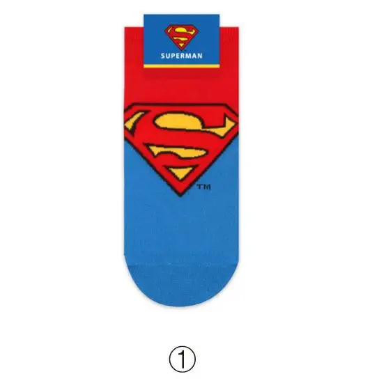 Супермен Человек-паук Капитан Америка Железный человек Бэтмен косплей носки для взрослых Аниме хлопок Рождественская вечеринка Хэллоуин для мужчин женщин - Цвет: 1