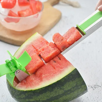 

Watermelon Cutter Windmill Shape Plastic Slicer for Cutting Watermelon Power Save Cutter Vegetable Tools
