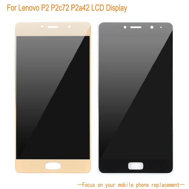

LCD Display For Lenovo P2 P2c72 P2a42 Mobile Phone Touch screen Digitizer Assembly Replacement For Lenovo LCD Screen