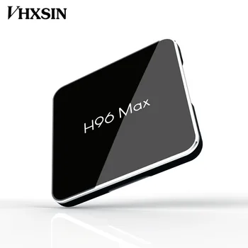 

VHXSIN 20PCS/LOT NEW tv box H96 MAX X2 amlogic s905x2 quad core android 8.1 set top box 4G RAM 32G ROM smart ott tv box