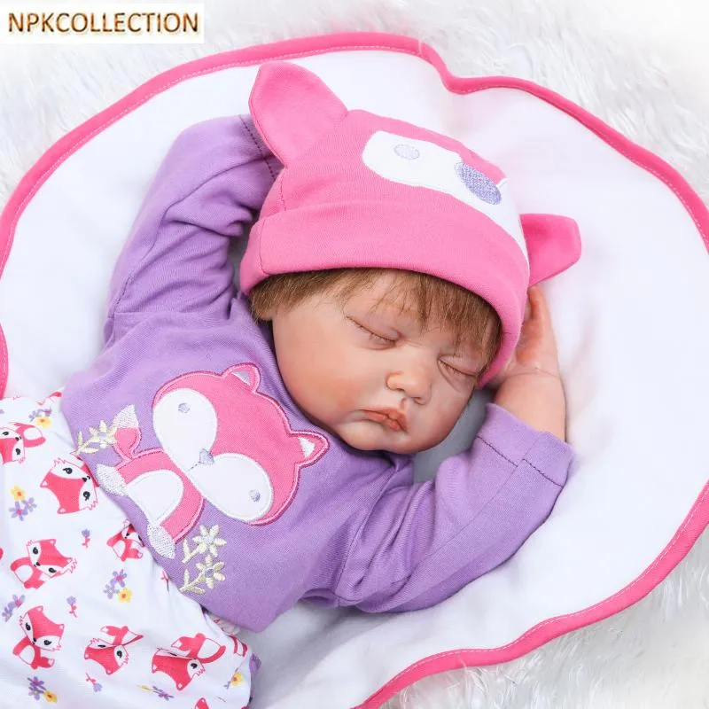

NPKCOLLECTION Reborn Dolls Babies Alive Bonecas Soft Toy 20''/50CM Reborn Baby Doll Lifelike Newborn Doll Girl XMAS Gift