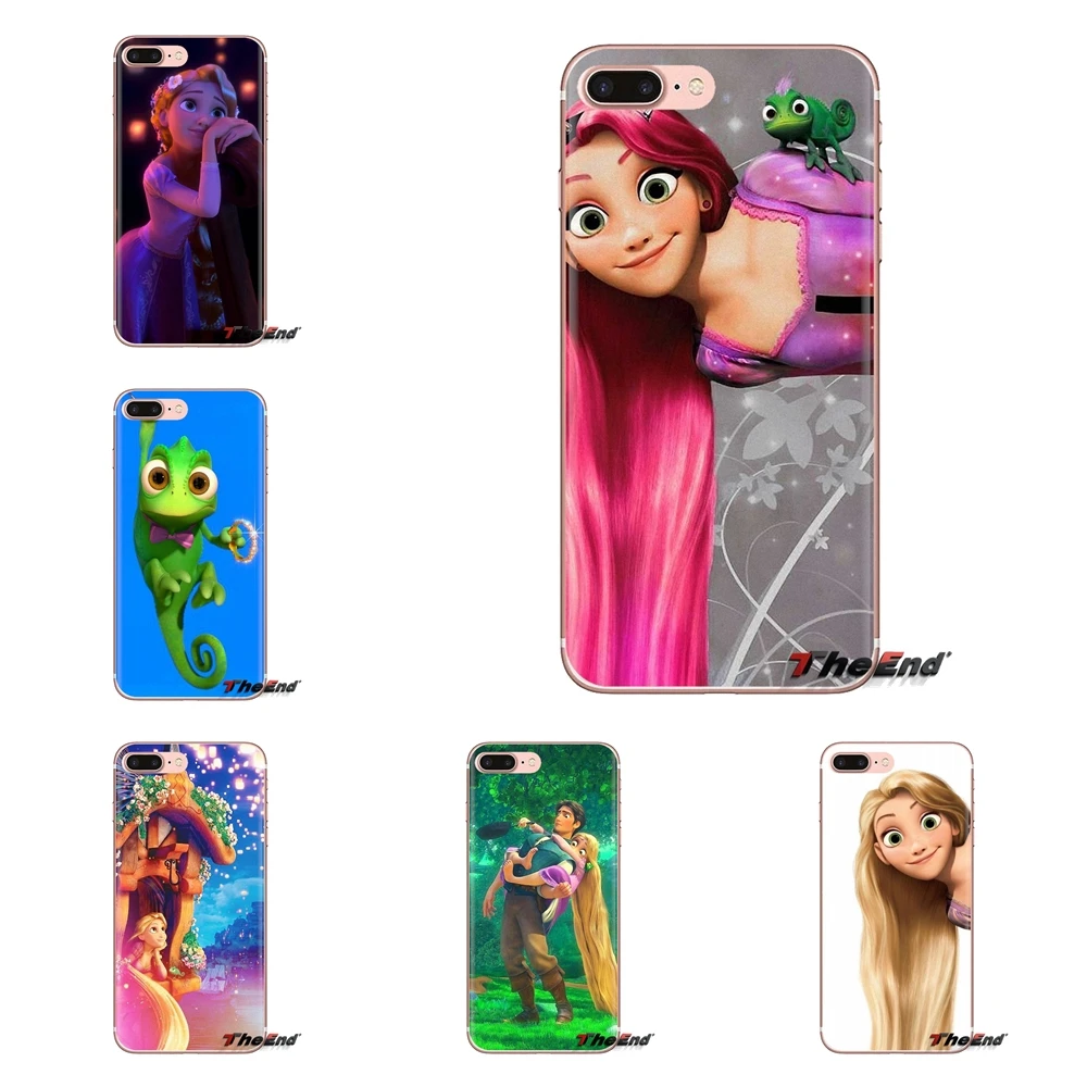 Tangled Flynn Rapunzel Ryders Princess For Xiaomi Redmi 4A S2 Note 3 3S 4 4X 5 Plus 6 7 6A Pro Pocophone F1 Soft TPU Phone Cover |