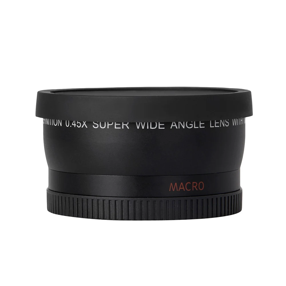 

HD 52MM 0.45x Wide Angle Lens with Macro Lens for Canon Nikon Sony Pentax 52MM DSLR Camera