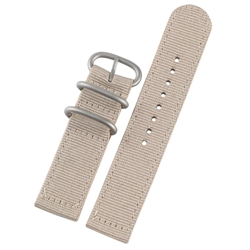20mm 22mm Nylon Watch Band for Casual Watches Resilient Replacement