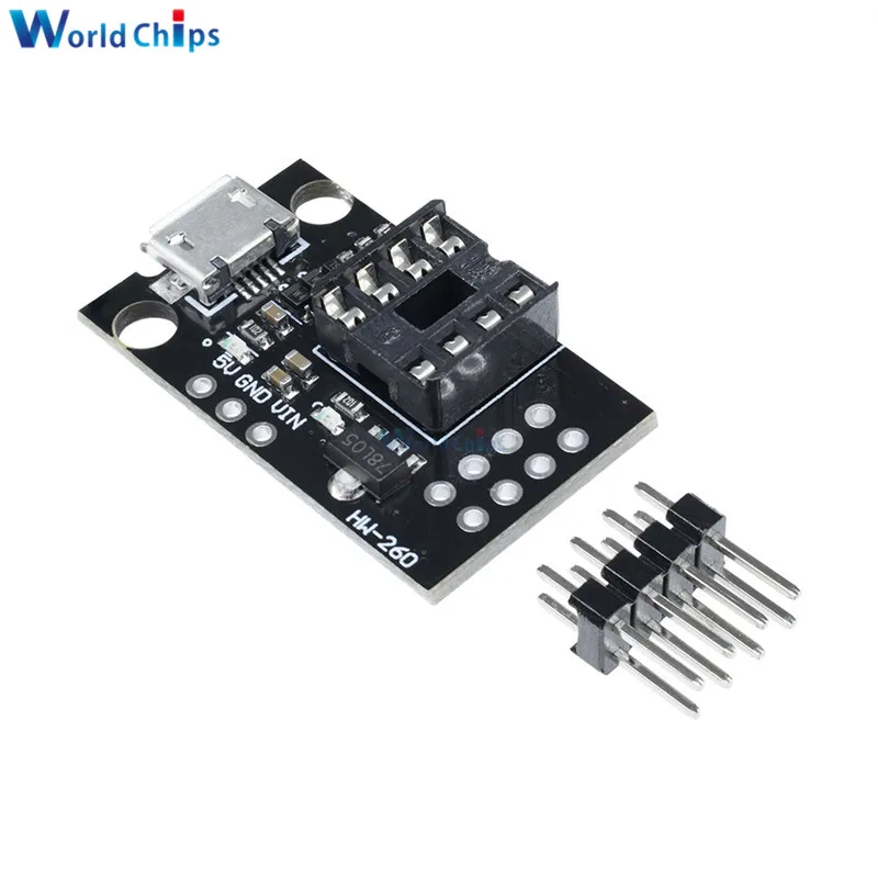 Плата разработки микро usb ATiny для ATtiny13A/ATtiny25/ATtiny85/ATtiny13A/ATtiny25/ATtiny85/ATtiny45|development board|usb