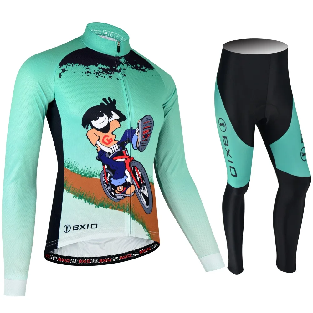 BXIO MTB Pro Team Winter Cycling Set Long Sleeve Bicycle Clothing Ropa Ciclismo Invierno Green Cycling Clothing BX-168 цена BXIO MTB Pro Team Winter Cycling Set Long Sleeve Bicycle Clothing Ropa Ciclismo Invierno Green Cycling Clothing BX-168 цены онлайн