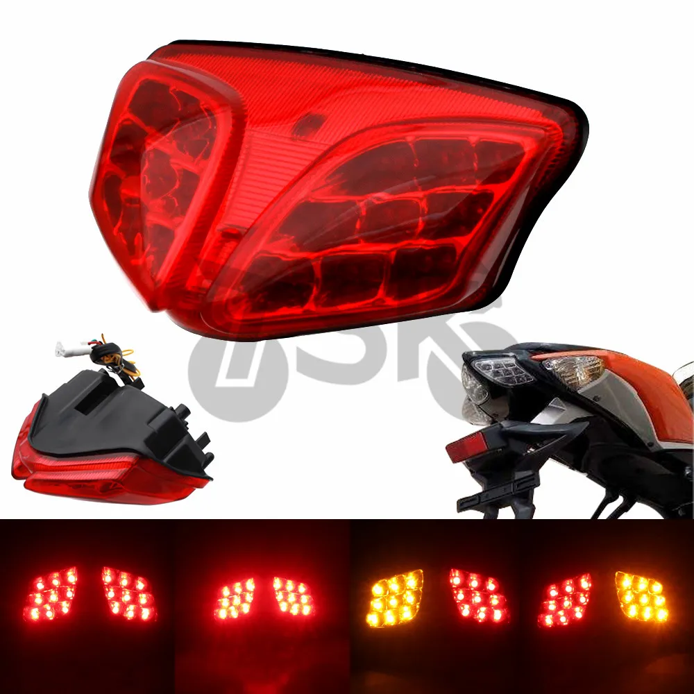 Feu arriere clignotants intégrés leds SUZUKI GSXR 1000 750 600 00 01 02 03