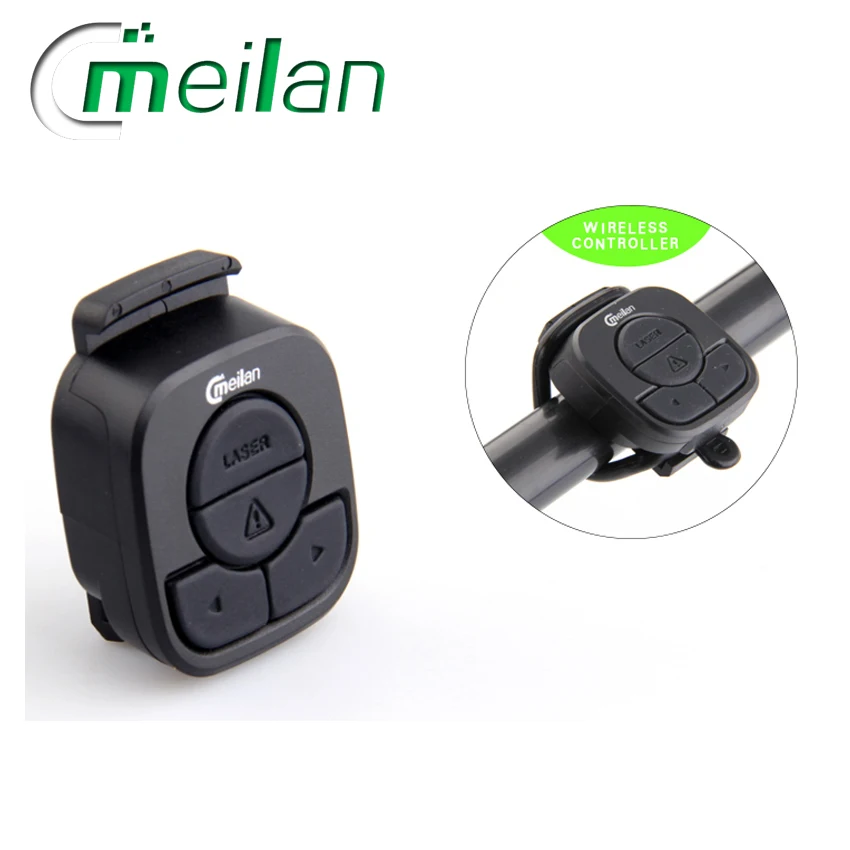 Clearance Meilan X5 led Smart Wireless remote swich Bike Rear Light bicycle tail light  Rechargeable MTB bike accessories 1