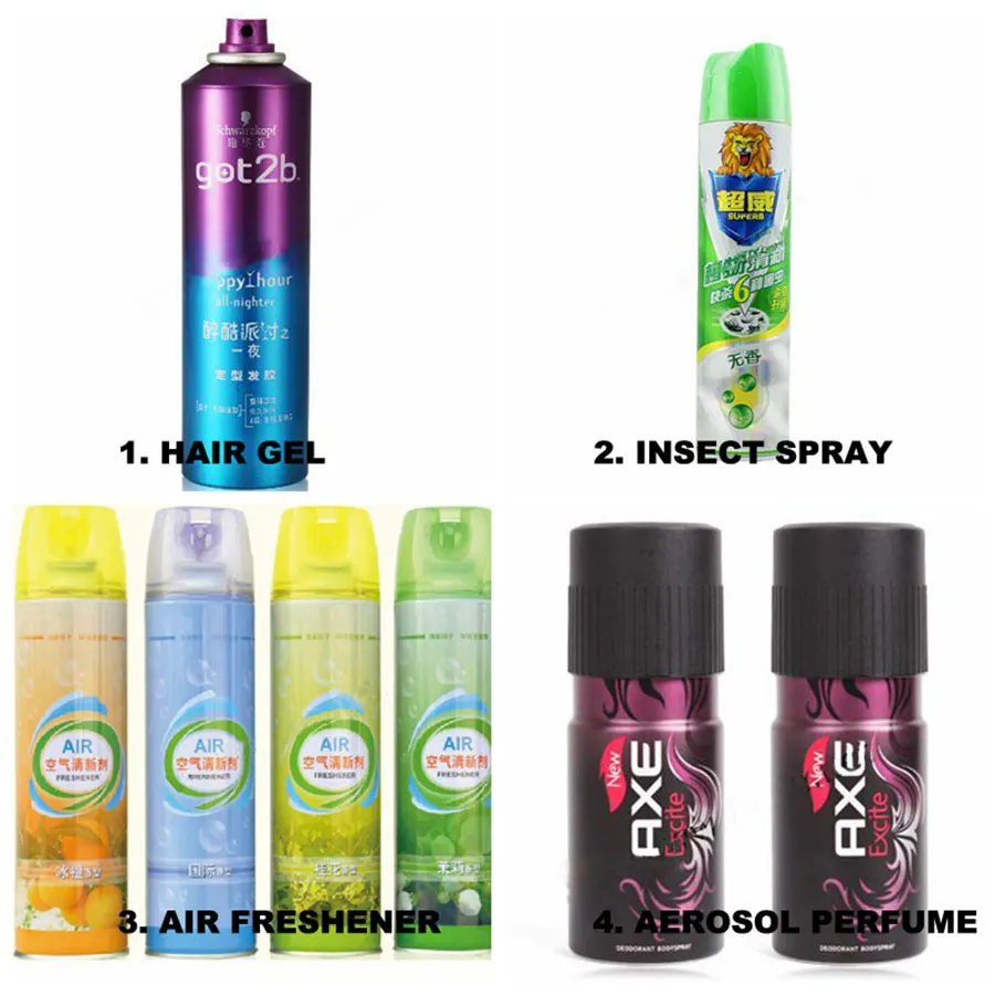 Aerosol Spray Can Filling Machine samples